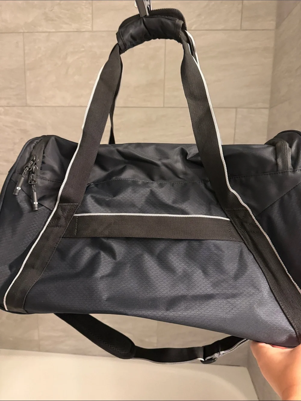 OGIO Black Duffel with Domino's PNW Embroidered Crest